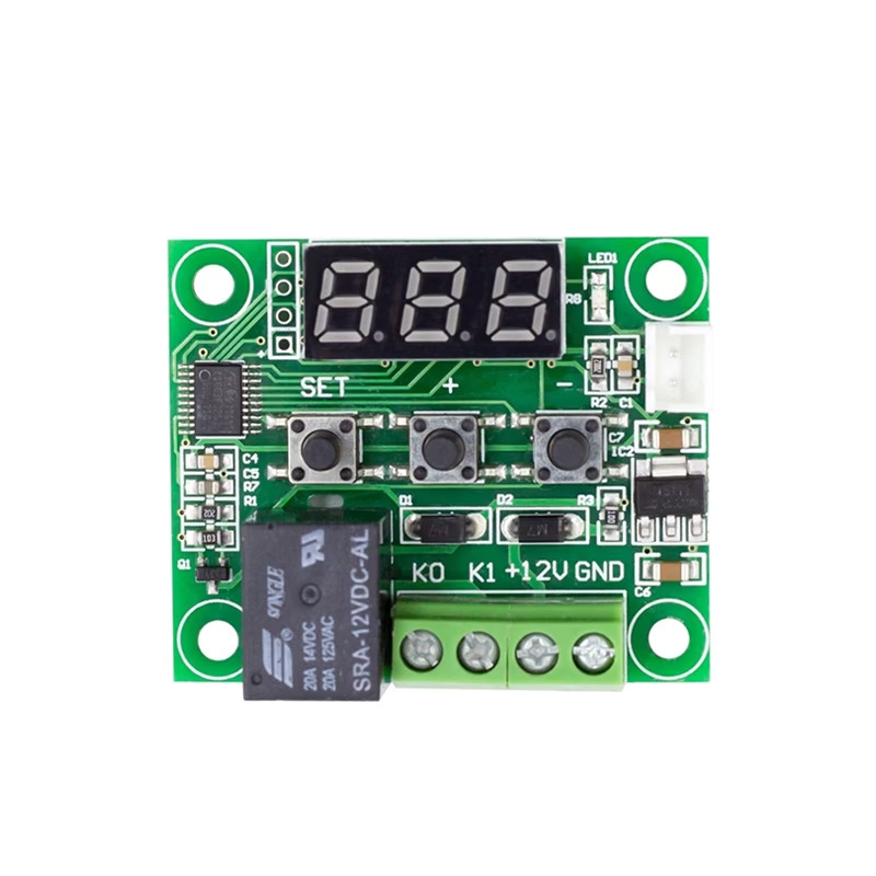 W1209 Digital Temperature Controller Thermostat Module (Temperature Control Board) image 1