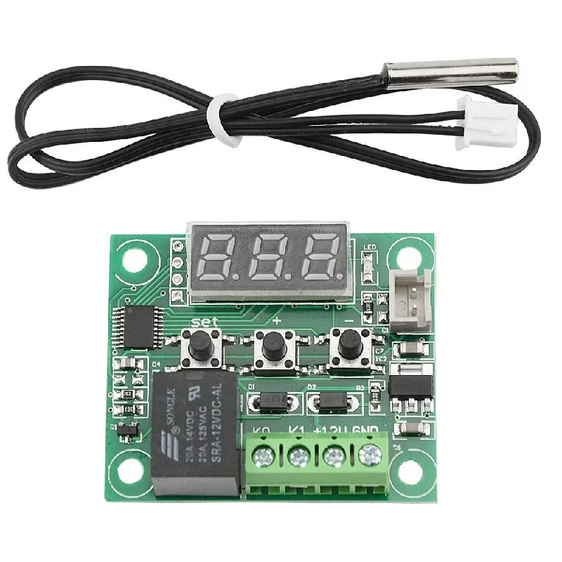 W1209 Digital Temperature Controller Thermostat Module (Temperature Control Board) image 2