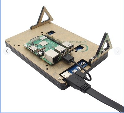 Raspberry Pi 7 Inch Screen Acrylic Case Bracket image 1