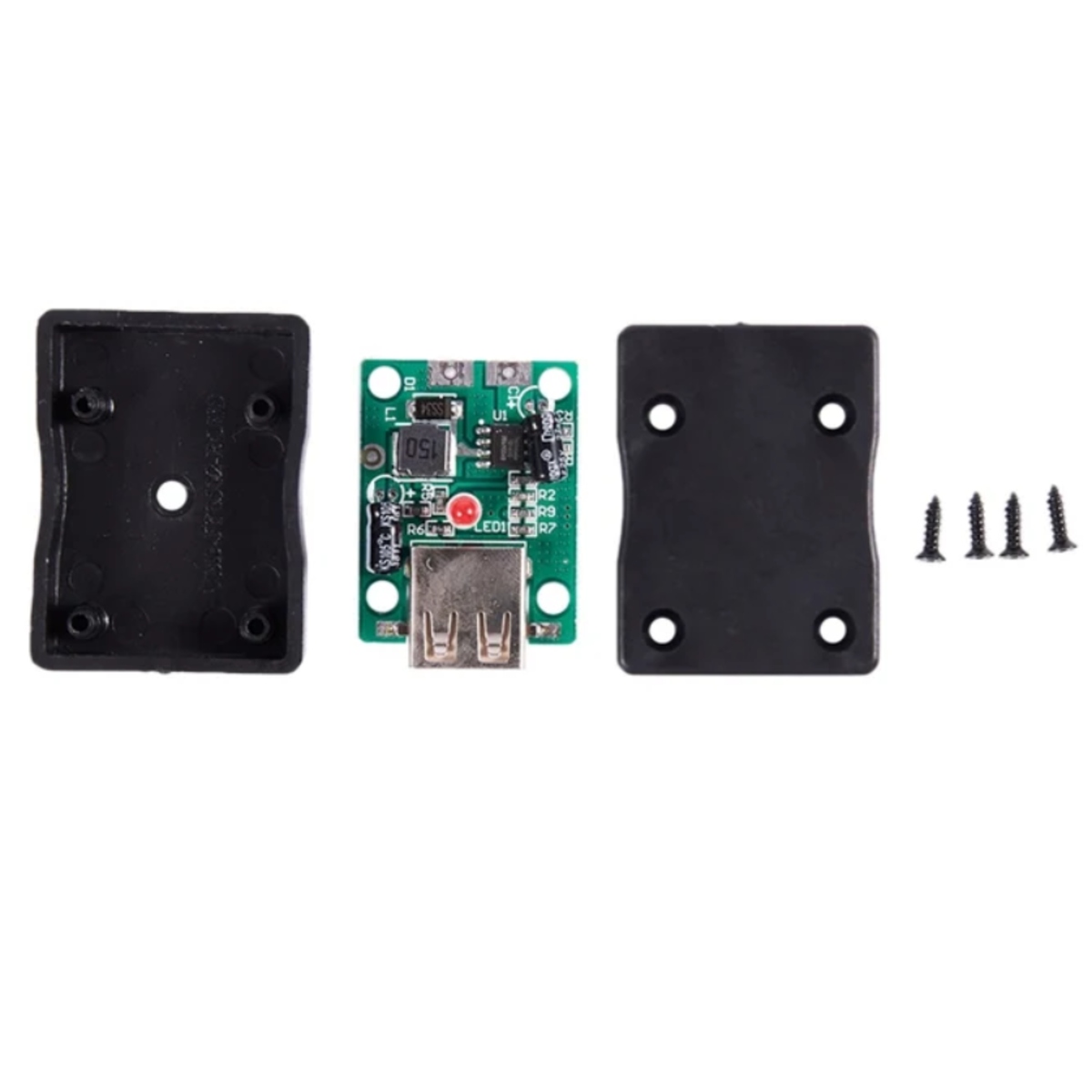 DC 5V-20V to 5V 2A Max USB Charger Regulator for Solar Panel (5V USB Solar Power Module) image 3