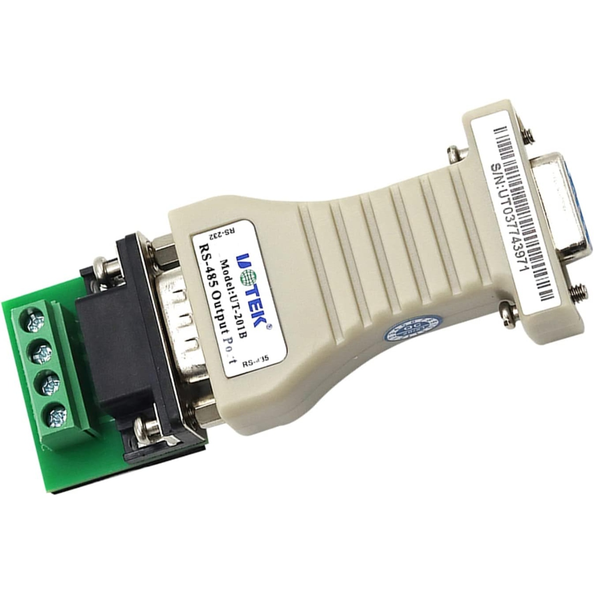 UT-201B RS232 to RS485 Converter (Serial Communication Converter, RS232 RS485 Interface Adapter) image 1