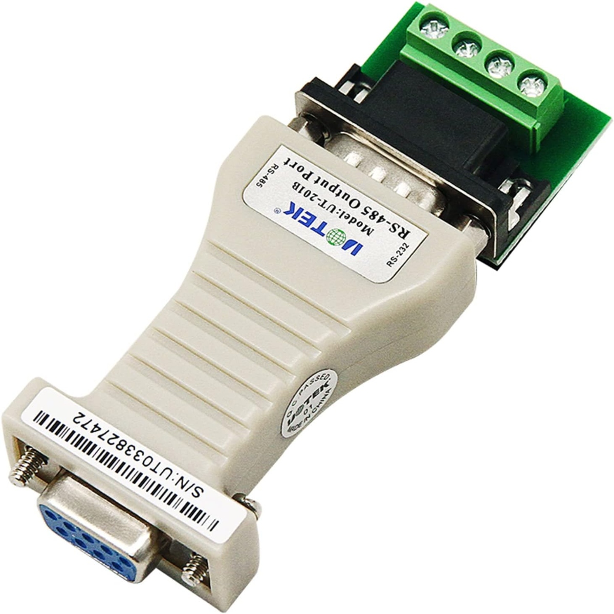 UT-201B RS232 to RS485 Converter (Serial Communication Converter, RS232 RS485 Interface Adapter) image 2