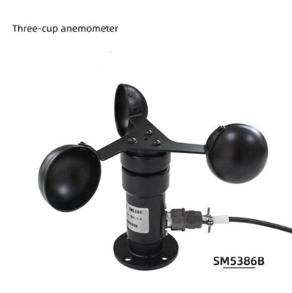 Wind speed three cups sensor module RS485 output image 1