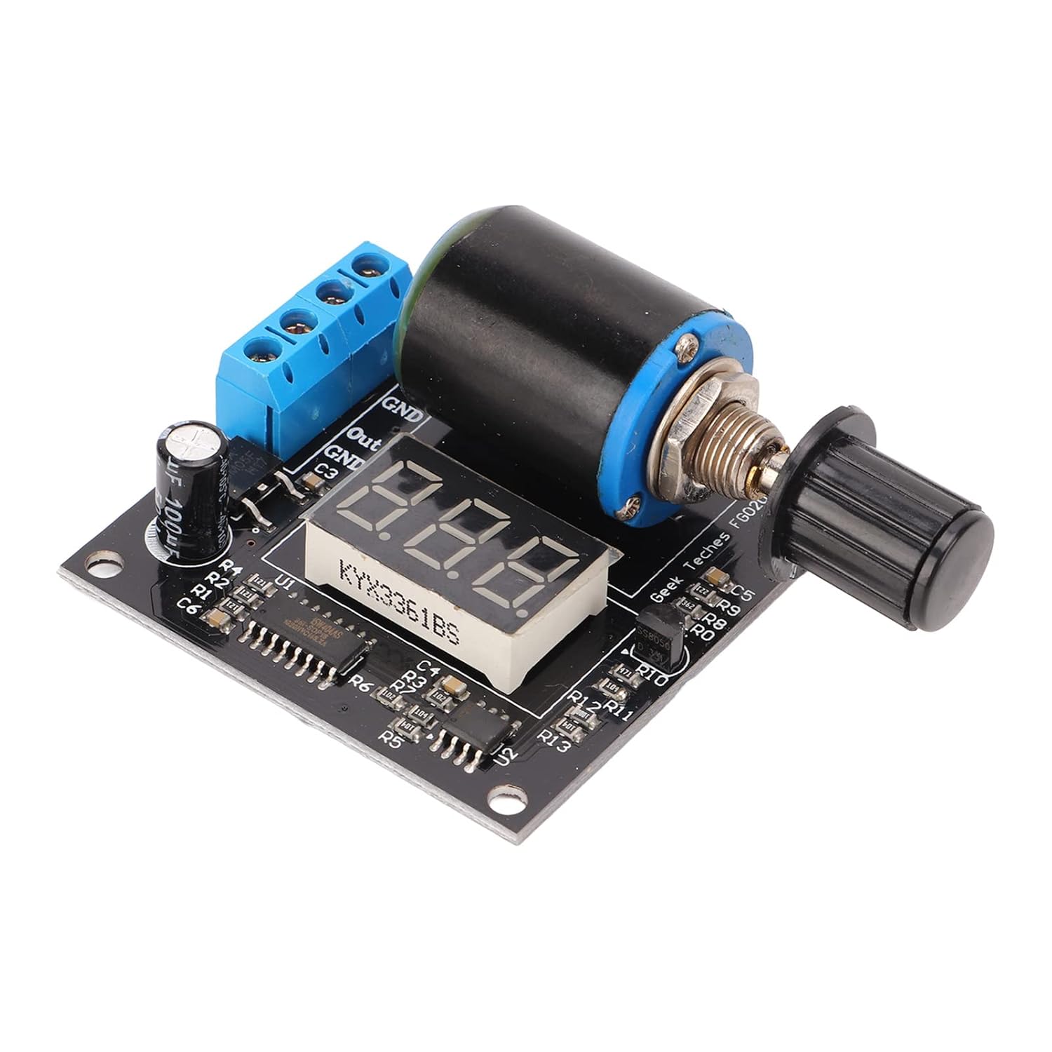 Digital Adjustable 4-20mA Current Signal Generator Module (0.1mA Resolution DC 12V/24V) image 2