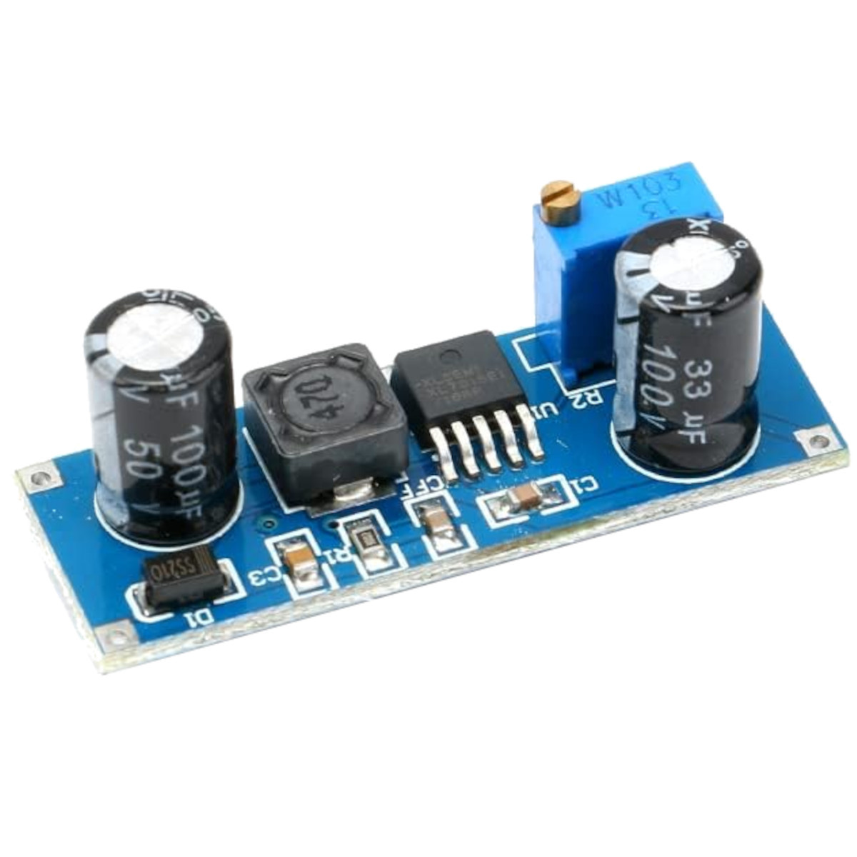 XL7015 DC-DC Step-Down Buck Converter Module 5V-80V (Adjustable Voltage Regulator) image 1