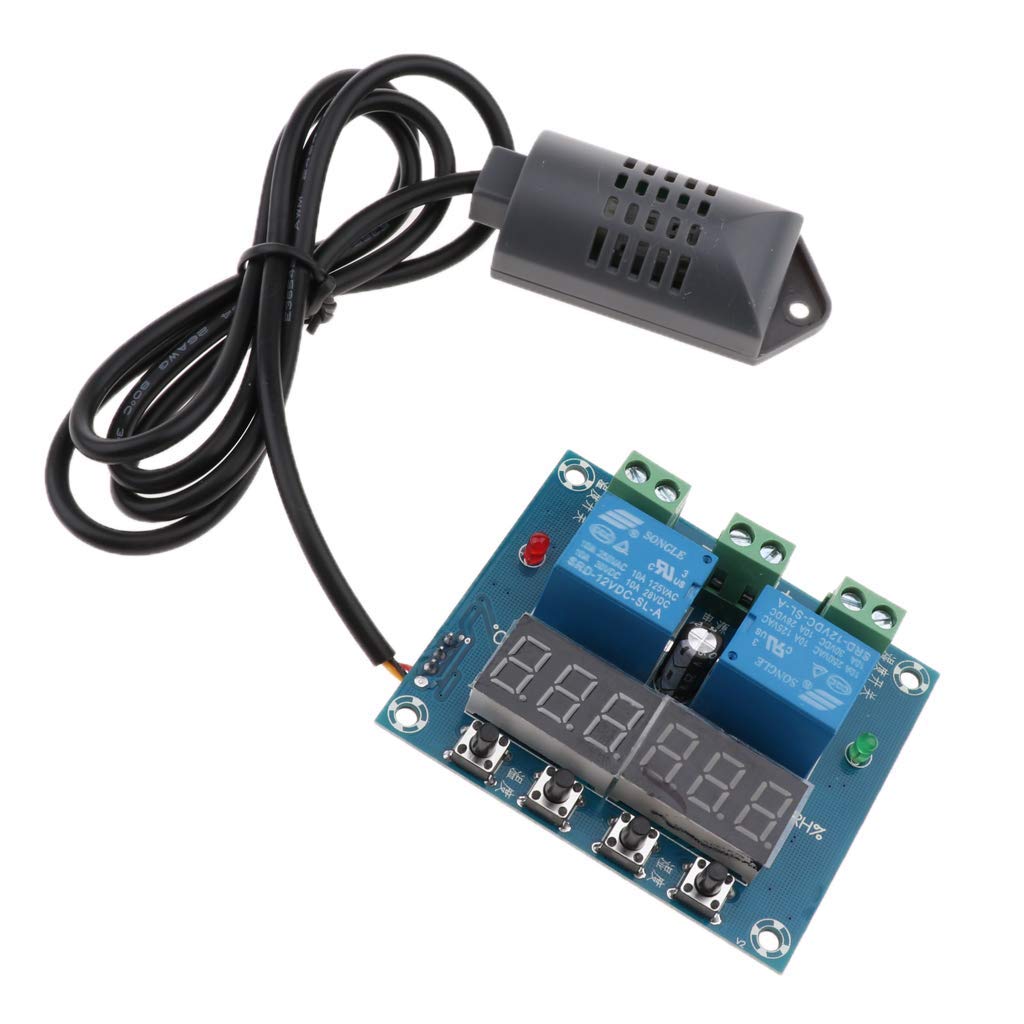 XH-M452 Temperature and Humidity Controller Module (Digital Thermostat Hygrostat Control Board) image 1