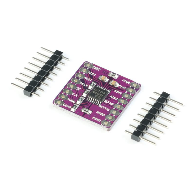 CJMCU-1220 ADS1220 24-Bit ADC Module (SPI Low Power Analog-to-Digital Converter) image 1