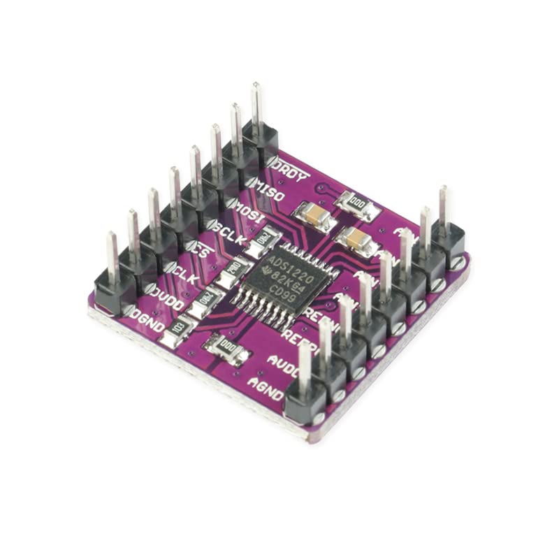 CJMCU-1220 ADS1220 24-Bit ADC Module (SPI Low Power Analog-to-Digital Converter) image 2