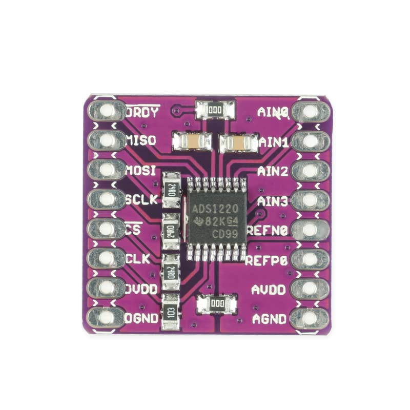 CJMCU-1220 ADS1220 24-Bit ADC Module (SPI Low Power Analog-to-Digital Converter) image 4