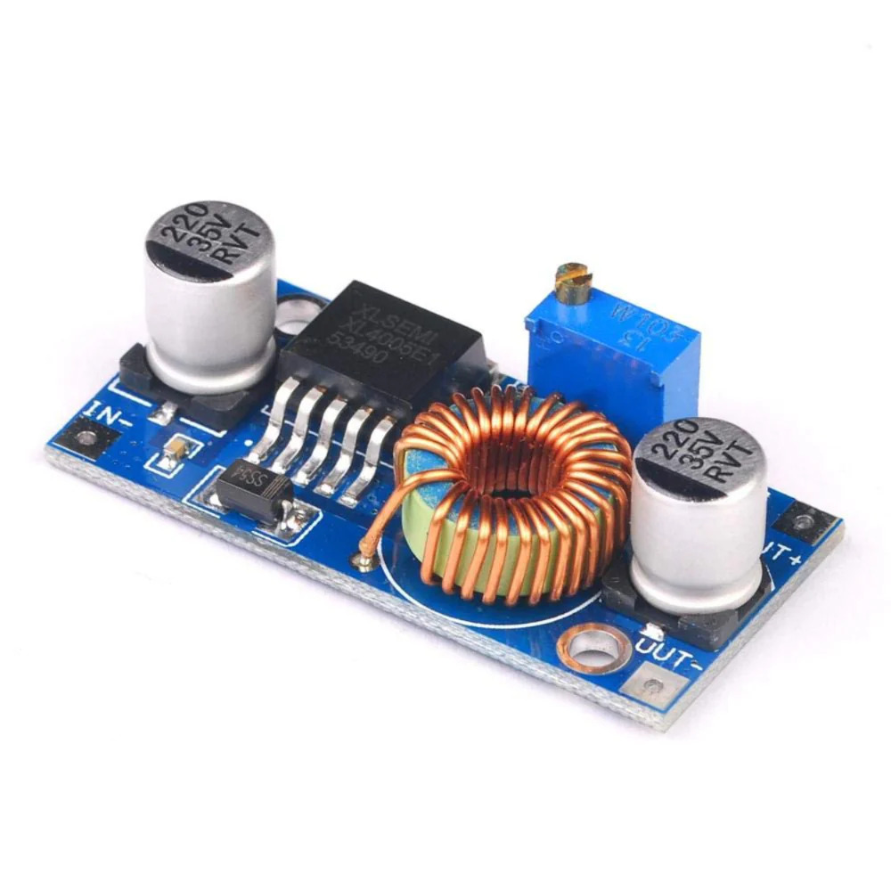 XL4005 DC-DC Adjustable Step-Down Buck Converter Module 5A (5V-32V to 0.8V-30V Power Supply) image 3