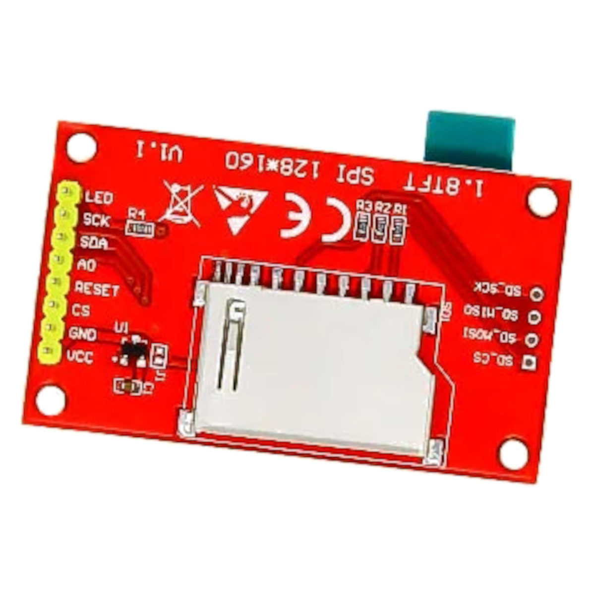 1.8 Inch TFT LCD Display Module SPI 128×160 11-Pin (ST7735 Compatible Color Display) image 4