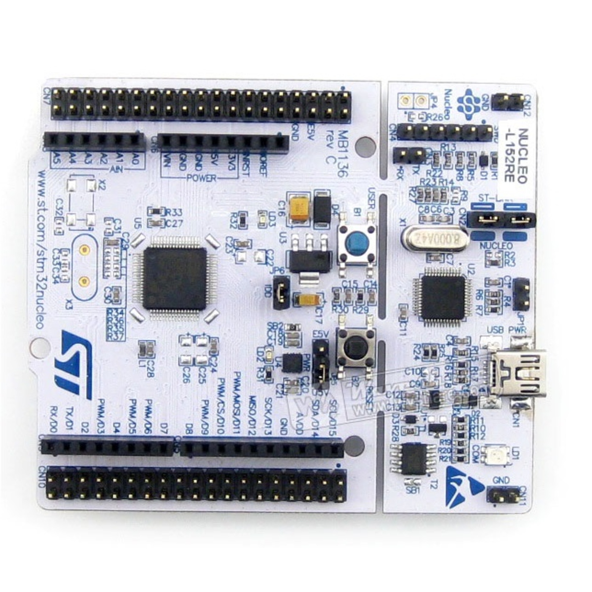STM32 NUCLEO-L152RE Development Board STM32L152RE Cortex-M3 ST-LINK (Arduino Compatible) image 1