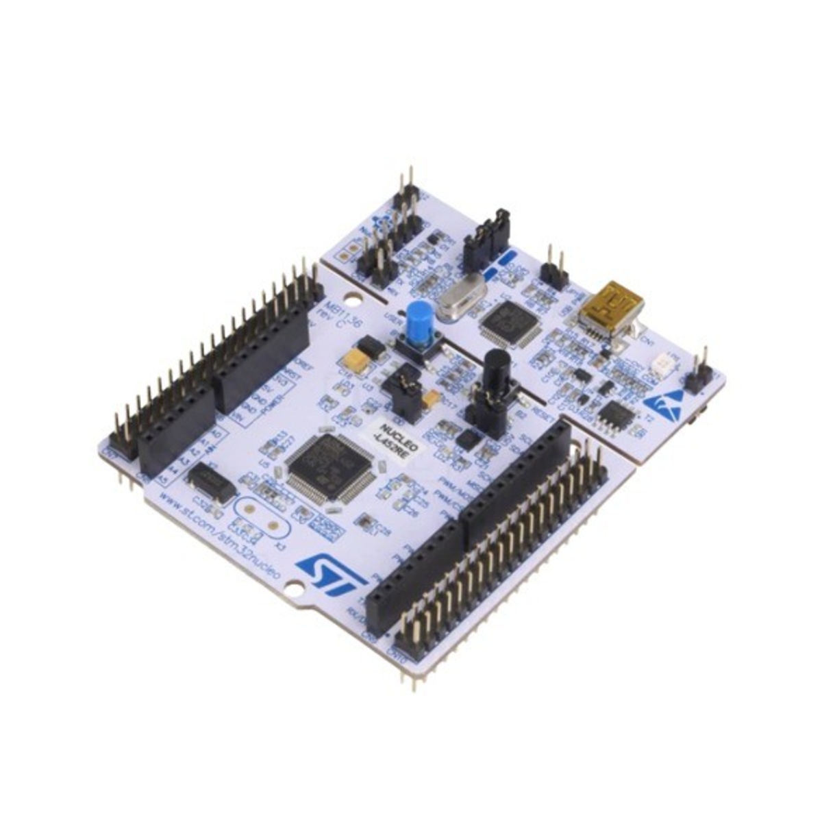 NUCLEO-L452RE Development Board STM32L452RET6U ARM Cortex-M4 MCU with Integrated ST-LINK Debugger (STM32 Nucleo-L452RE) image 1