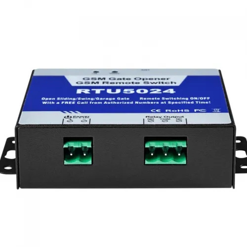 RTU5024 2G GSM Relay SMS Call Remote Controller (GSM Gate Opener Switch with Antenna) image 2