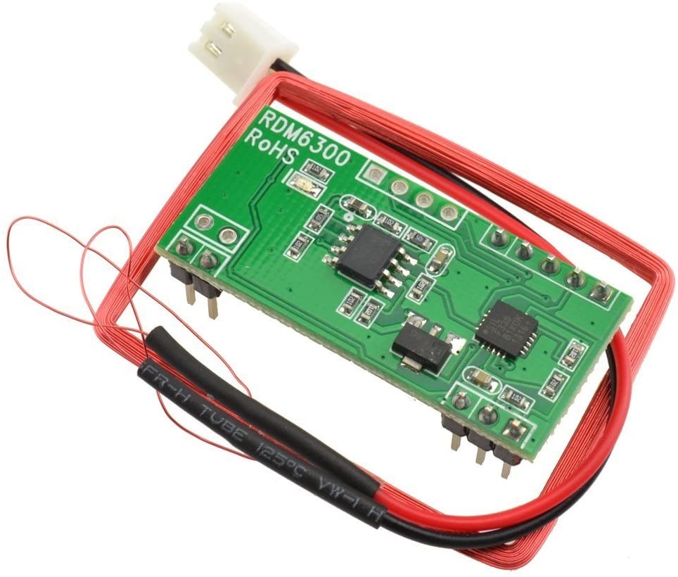 RDM6300 125KHz EM4100 RFID Card ID Reader Module (RFID Reader Module, UART RFID Reader, Access Control Module) image 3