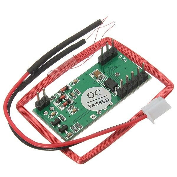 RDM6300 125KHz EM4100 RFID Card ID Reader Module (RFID Reader Module, UART RFID Reader, Access Control Module) image 2