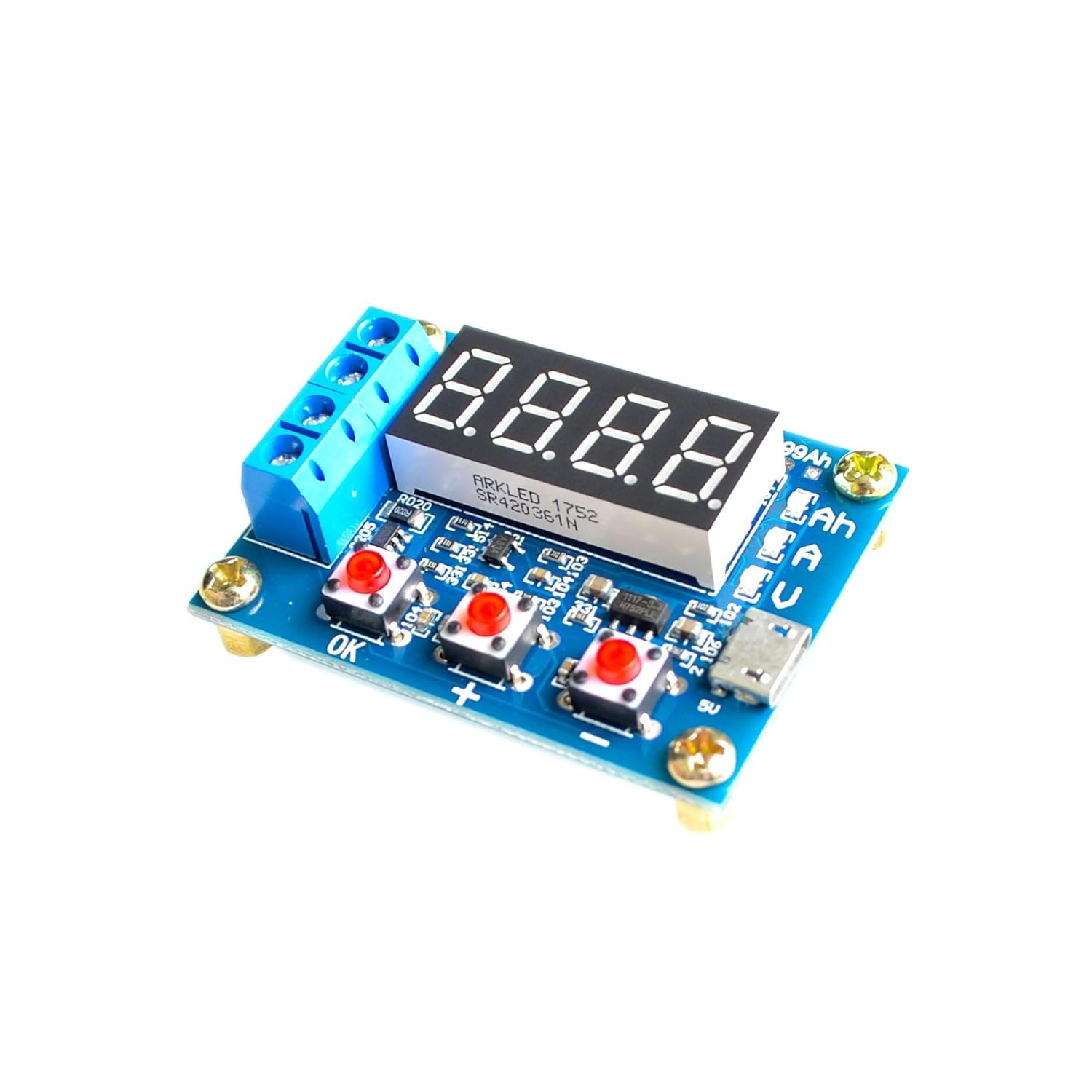 ZB2L3 18650 Battery Capacity Tester External Load Discharge Type 1.2-12V image 2