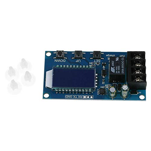 XY-L10A Lithium Battery Charge Controller Protection Board 6-60V LCD Display R9O8 (Battery Charging Protection Module) image 1
