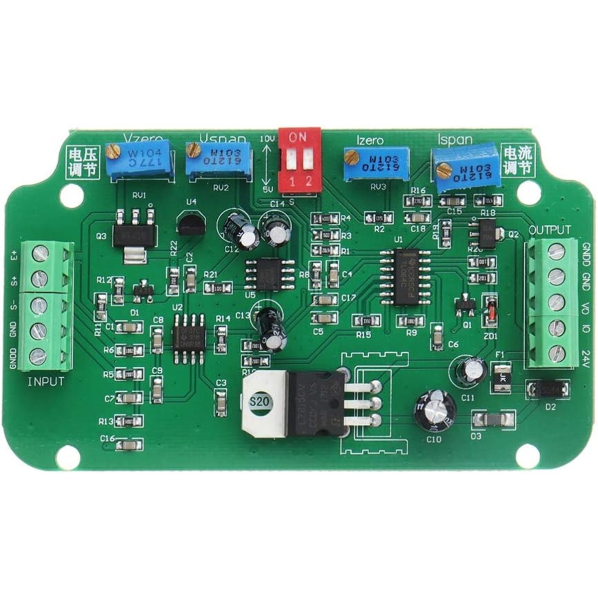 12-24V Load Cell to 4-20mA Signal Converter (Weighing Transmitter) image 3