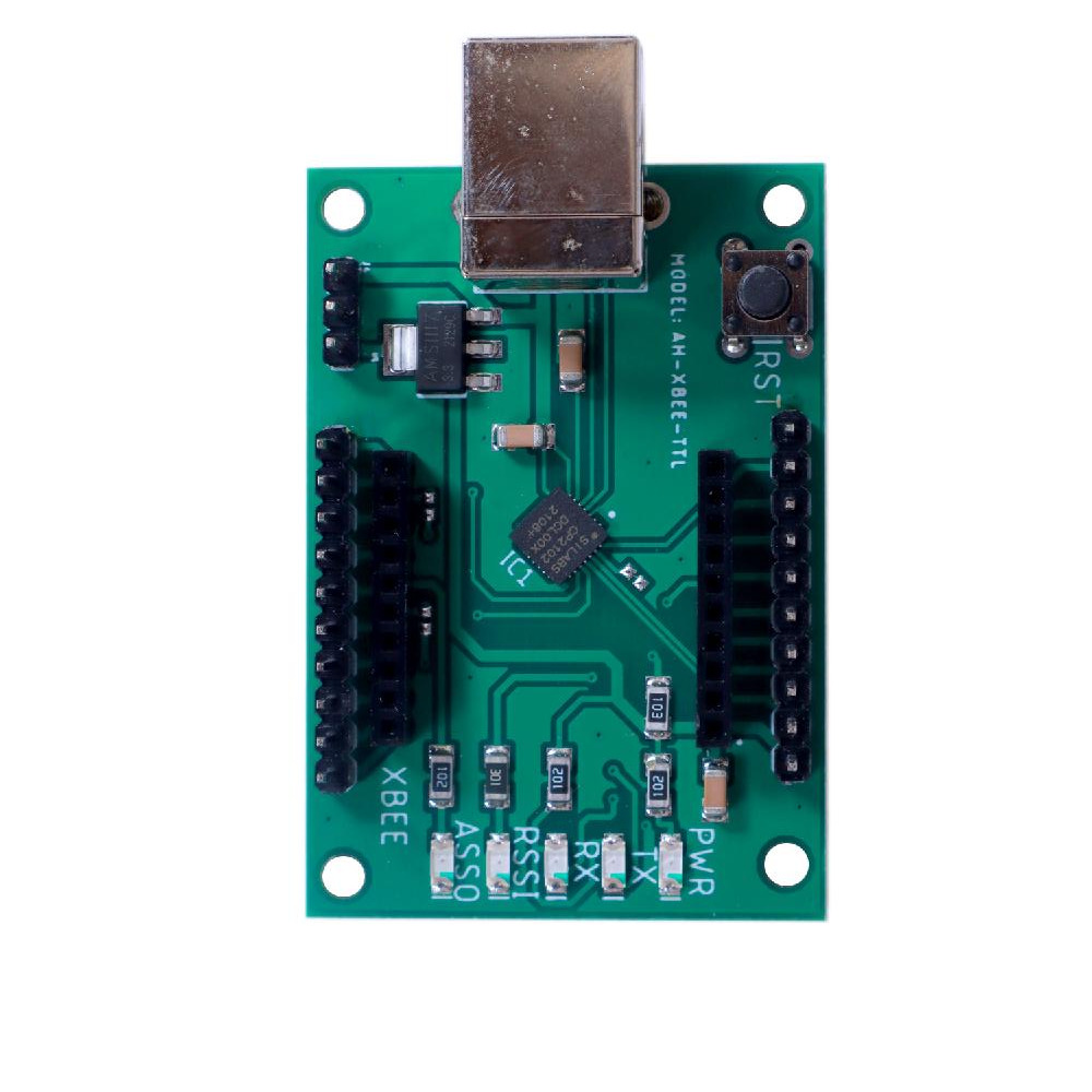 XBee ZigBee USB Adapter Board CP2102 Based (USB to XBee Adapter) image 2