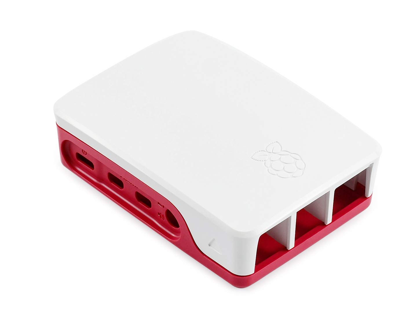 Raspberry Pi 4 Official Red & White Case (Official Raspberry Pi 4 Enclosure) image 2
