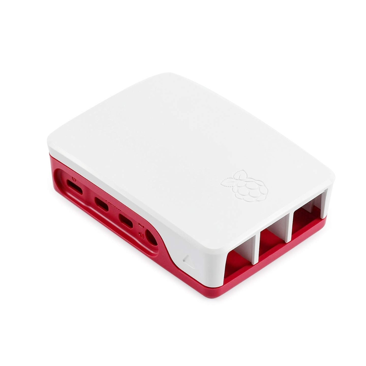 Raspberry Pi 4 Official Red & White Case (Official Raspberry Pi 4 Enclosure) image 2