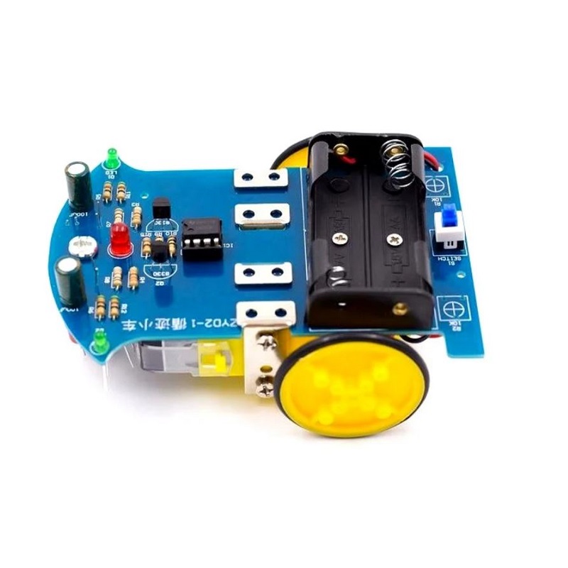 DIY D2-1 Line Follower Robot Car Kit (IR Sensor) image 2