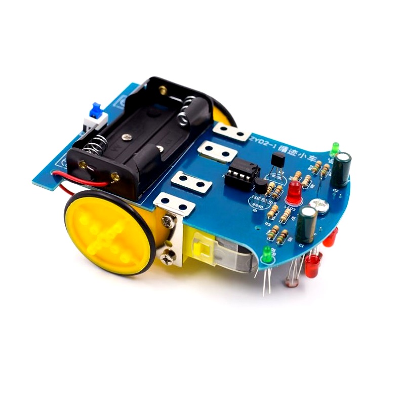 DIY D2-1 Line Follower Robot Car Kit (IR Sensor) image 3
