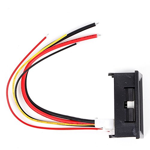 0.28 Inch Digital Voltmeter Ammeter DC 100V 50A LED Amp Volt Meter With Shunt image 1
