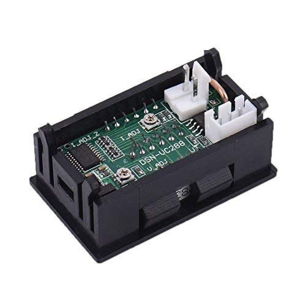 0.28 Inch Digital Voltmeter Ammeter Module 0-100V 10A Dual LED Display (DC Voltage Current Meter) image 3