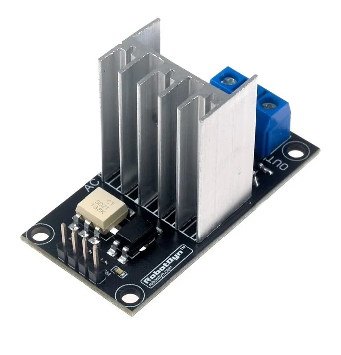 AC 8A LED Lamp Dimmer & Motor Speed Controller Module image 1