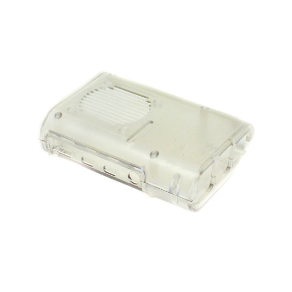 Raspberry Pi 4 Acrylic Case Without Fan Transparent Protective Enclosure image 1