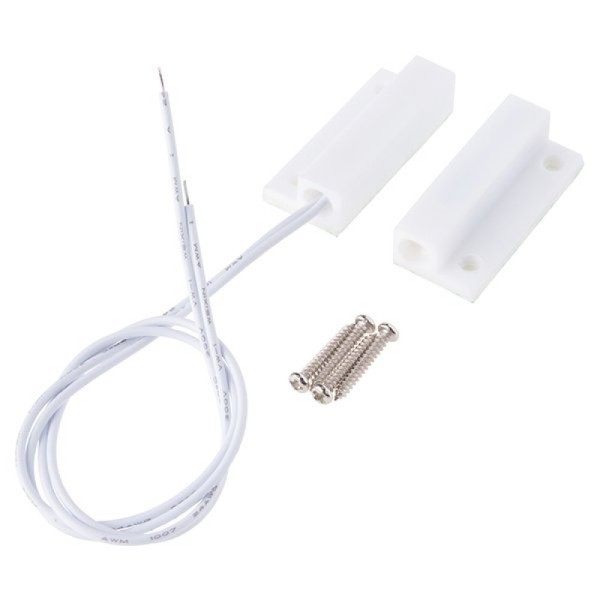 Plastic Magnetic Contact Switch Sensor for Alarm and Access Control System image 1