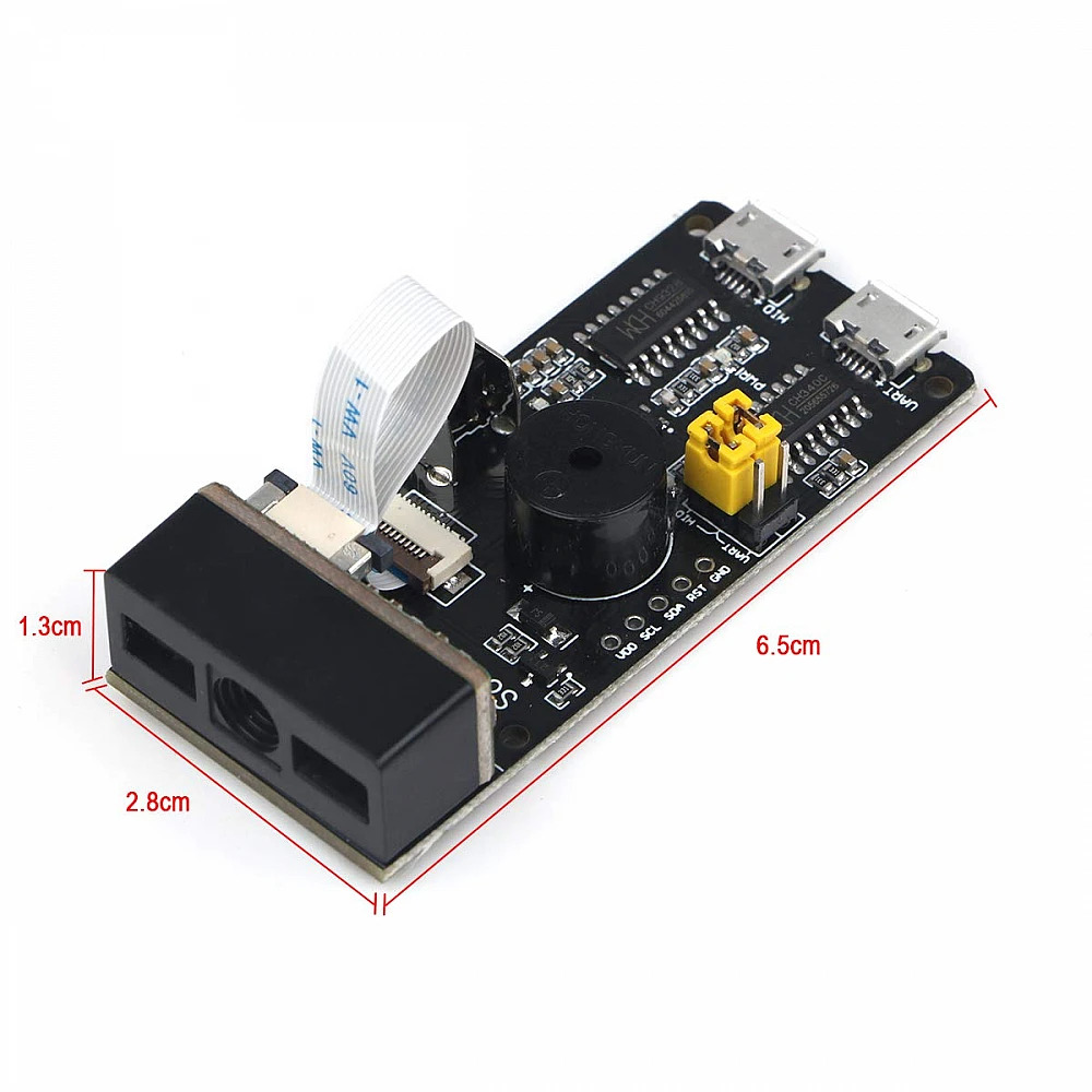 QR 1D 2D Barcode Scanner V3.0 (UART Serial QR Code & Barcode Scanning Module) image 5