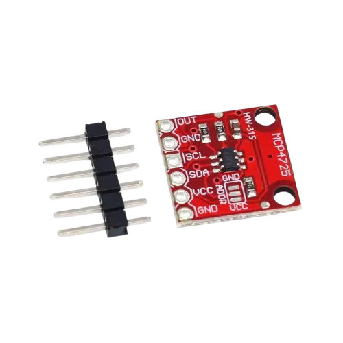 MCP4725 I2C DAC Module (12-Bit Digital To Analog Converter For Arduino) image 1