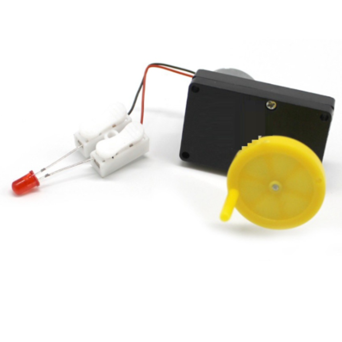 DIY Hand Crank Manual Generator (Hand Operated DC Power Generator For Emergency & Educational Projects) image 1