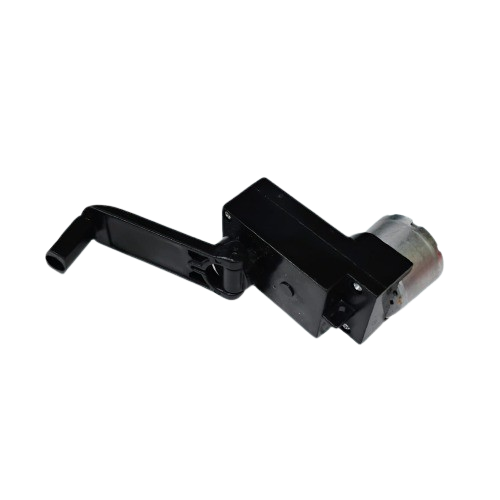 Hand Crank DC Power Generator Dynamo (100-300mA / 15V Manual Handheld Generator) image 1