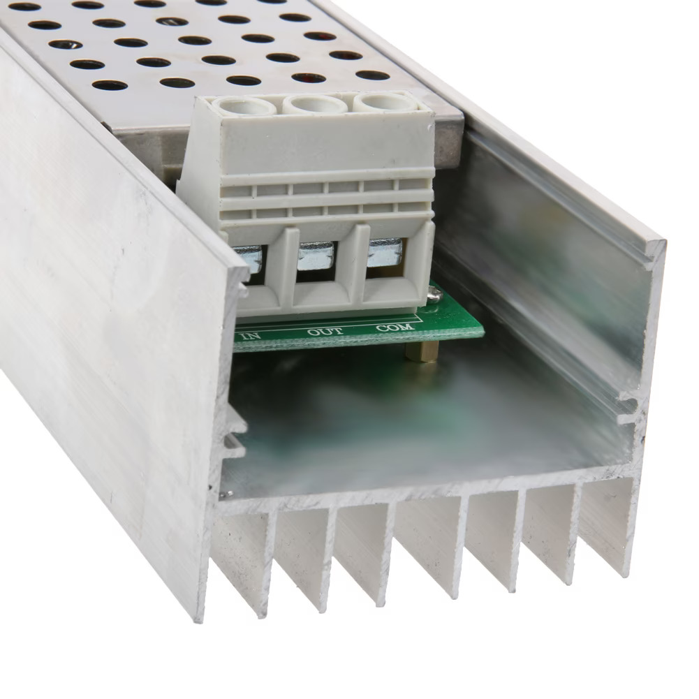 10000W SCR 110V/220V Voltage Regulator Motor Speed Controller Dimmer Thermostat Module (AC Power Controller) image 4