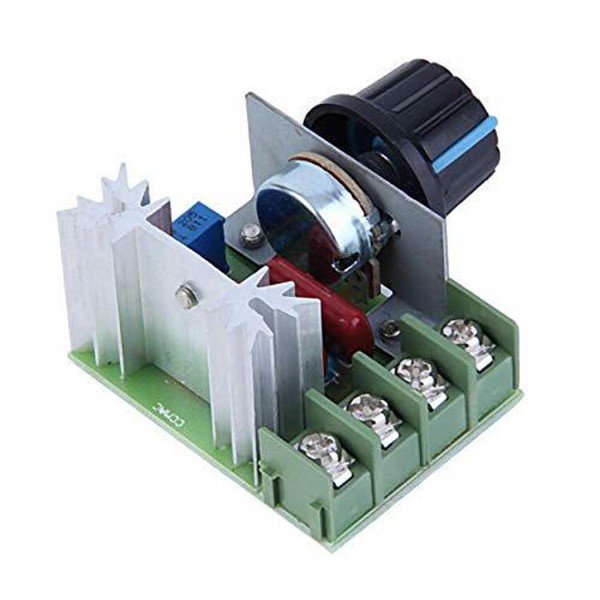 AC 220V 2000W SCR Voltage Regulator Dimmer Speed Controller Thermostat image 1