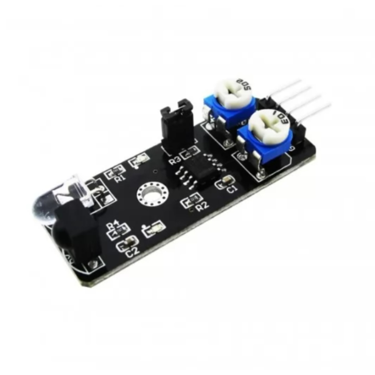 Infrared Obstacle Avoidance Sensor Module (IR Proximity Detection Sensor For Arduino & Robotics) image 1