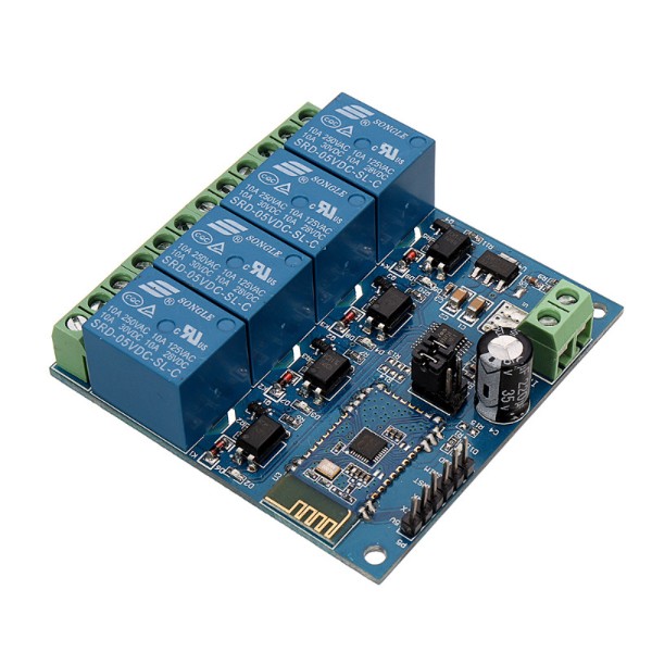 DC 5V 4 Channel Bluetooth Wireless Control Relay Module image 1
