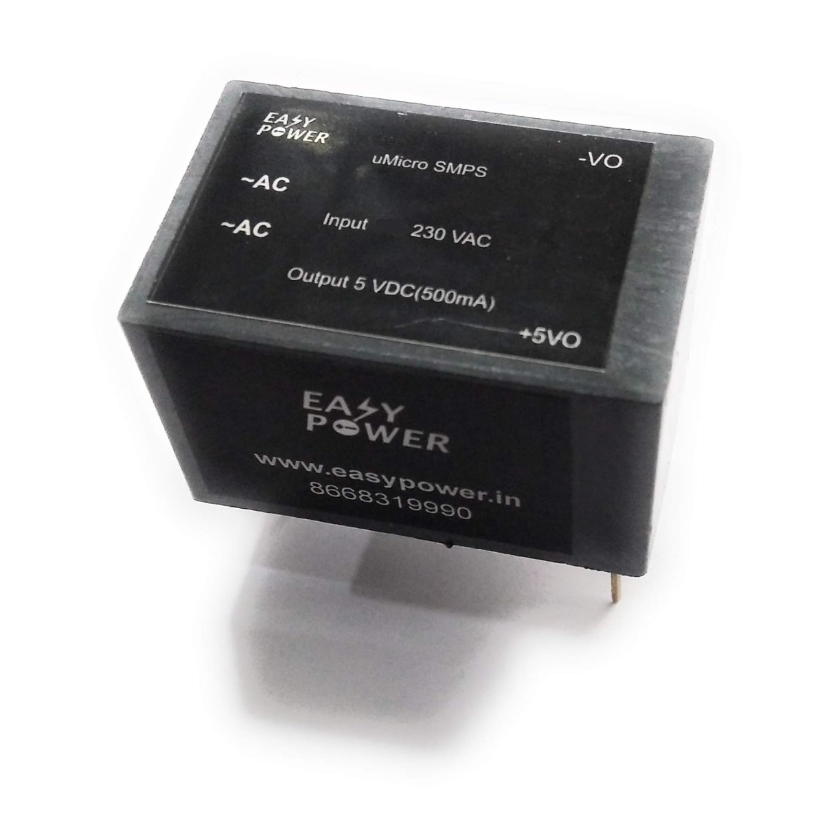 SO5V500 PCB Mountable Micro SMPS Module 85-265VAC to -5V 500mA Isolated Power Supply (2.5W AC-DC Converter) image 1