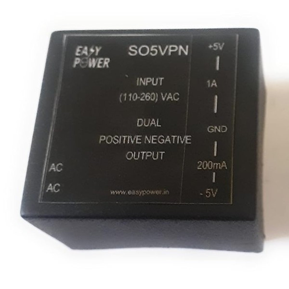 SO5VPN 110-260VAC To Dual 5V And -5V DC Power Supply Module (Isolated Dual Output SMPS) image 1