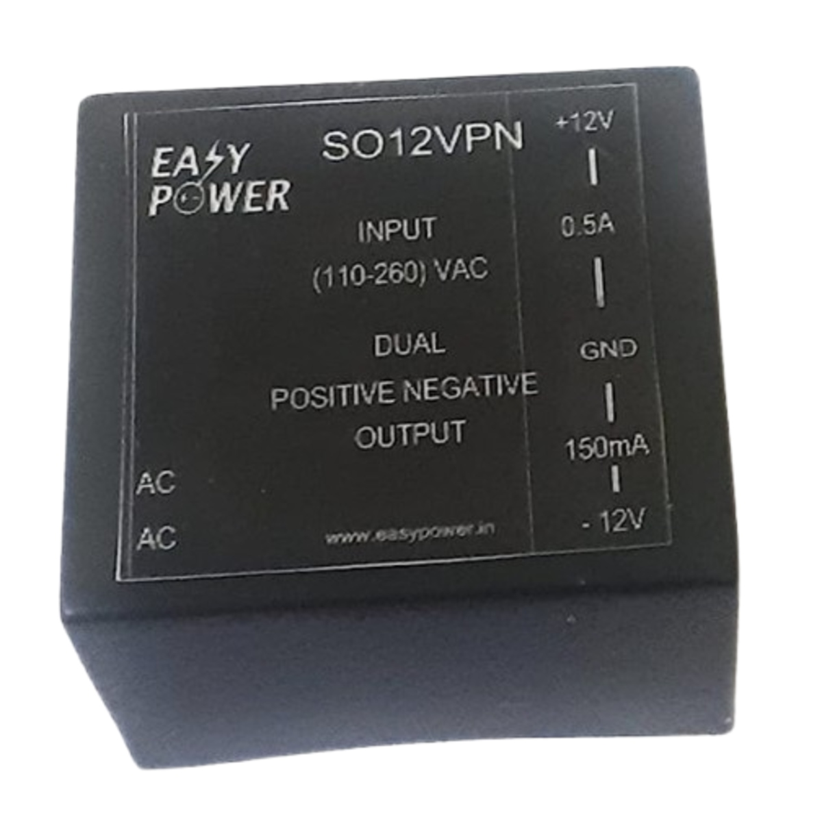 SO12VPN 110-260VAC to Dual 12V and -12V DC Power Supply Module (Dual Rail SMPS) image 1
