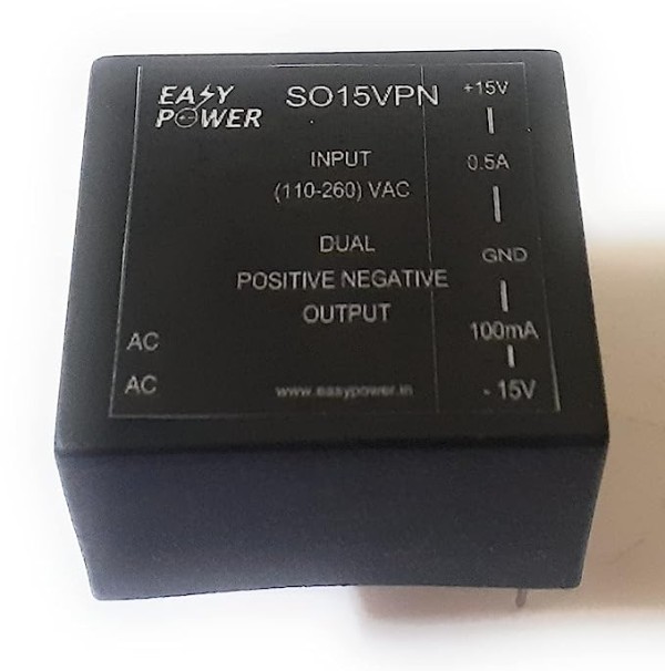 SO15VPN-110-260VAC To Dual 15V And -15V DC Power Supply Module image 1