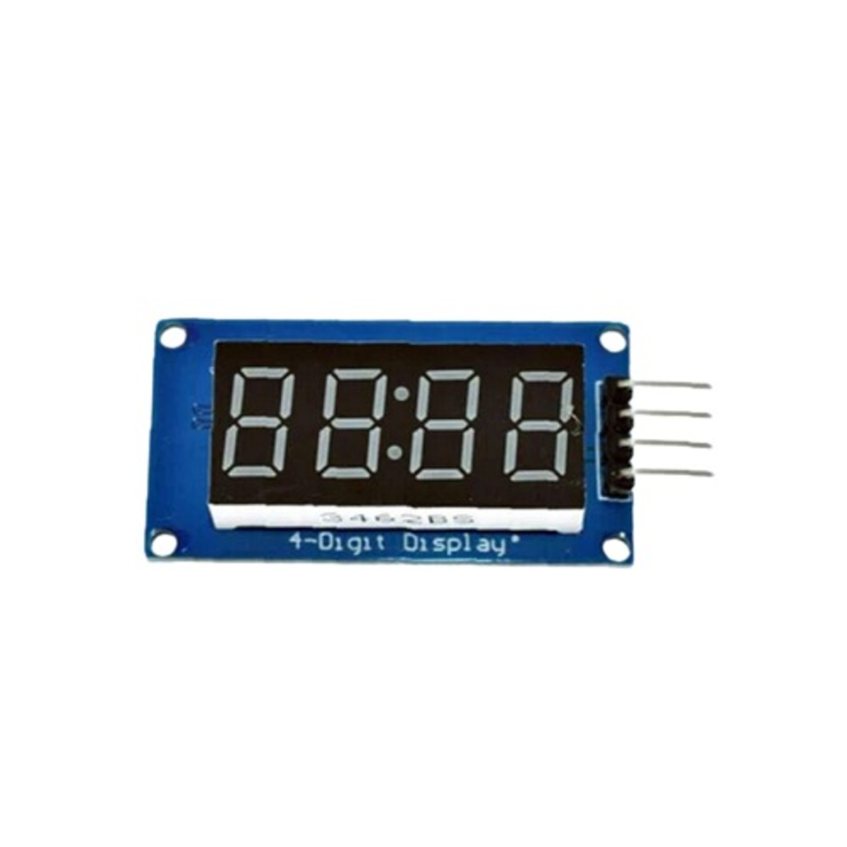 TM1637 4 Digit 7 Segment LED Display Module (Clock and Numeric Display) image 1