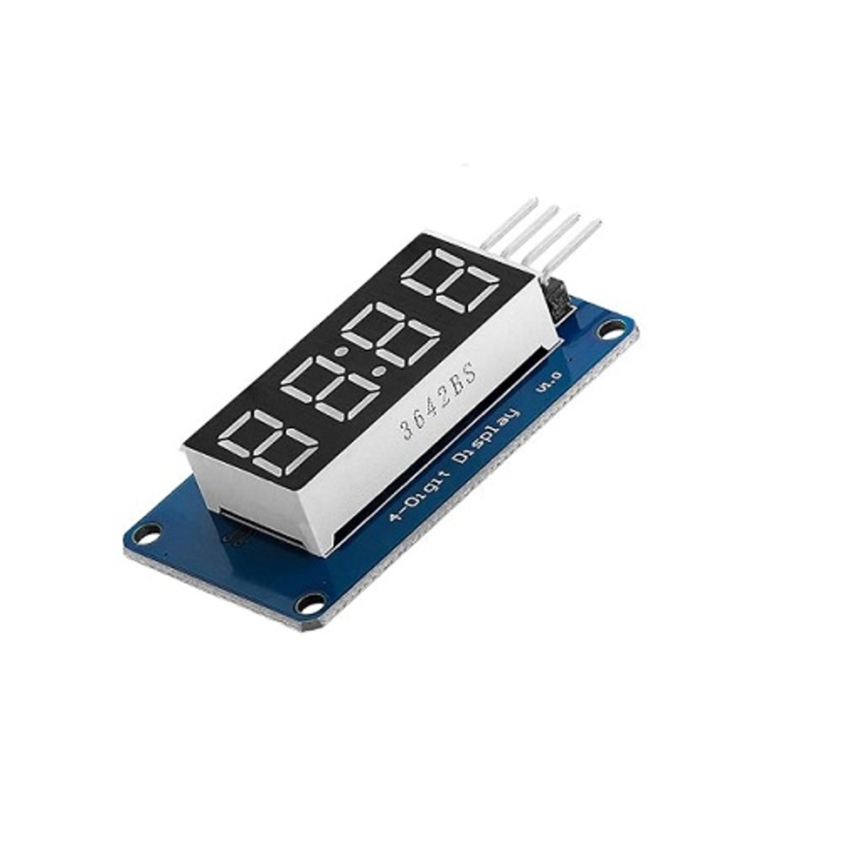 TM1637 4 Digit 7 Segment LED Display Module (Clock and Numeric Display) image 3
