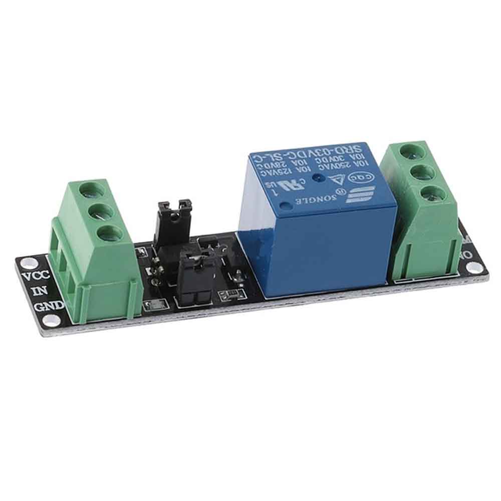3V 1 Channel Relay Module With Optocoupler (High Level Trigger) image 1