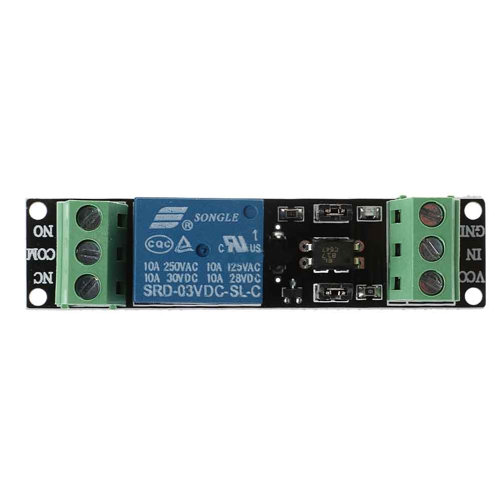 3V 1 Channel Relay Module With Optocoupler (High Level Trigger) image 2