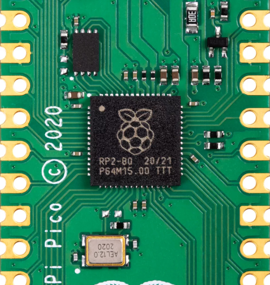 Raspberry Pi Pico RP2040 Microcontroller Board (Dual-Core ARM Cortex-M0+ Development Board) image 2